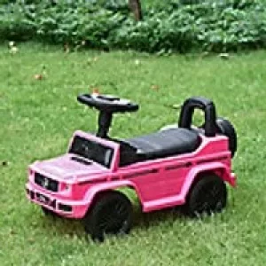 image of Homcom Benz G350 Push Car with Horn Pink