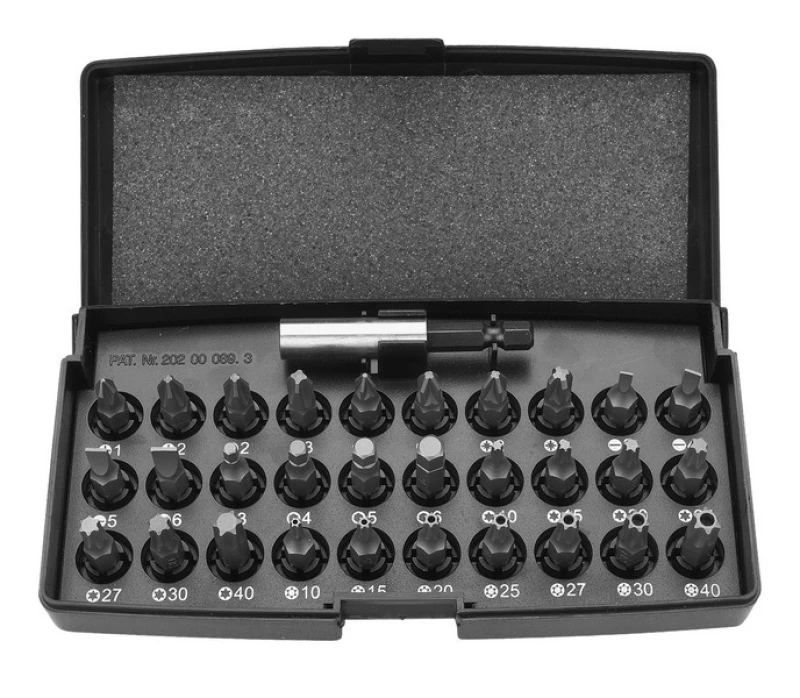 Image of NEO TOOLS 06-103 Screwdriver Bit Set Number of tools: 31 Screwdriver Bit Set (6625)