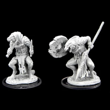 image of Critical Role Unpainted Miniatures (W2) - Kuul'tevir Javelineer & Assassin