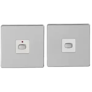 EnerGenie MIHO045 light switch Chrome White