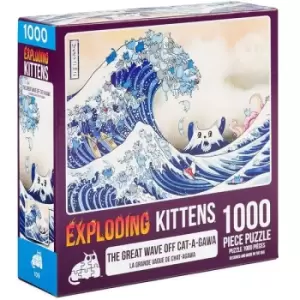 Image of The Great Wave of Catagawa Jigsaw Puzzle - 1000 Pieces