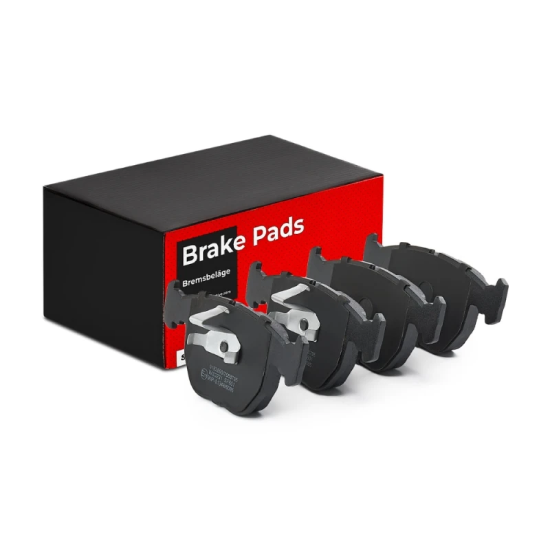 Image of STARK SKBP-0010100 Brake pad set Front Axle, excl. wear warning contact, without accessories, with piston clip Brake Pad Set,disc brake (402)