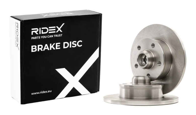Image of Brake disc RIDEX 82B1652