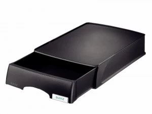 Leitz Plus Drawer Unit Letter Tray Black