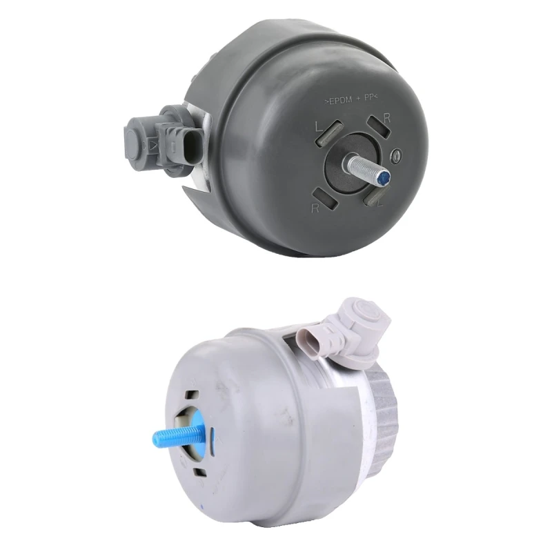 Image of RIDEX 247E1031 Engine mount Right Front, electrically adjustable hydro mount, with fastening/mounting material, with plug Engine Mounting (247)