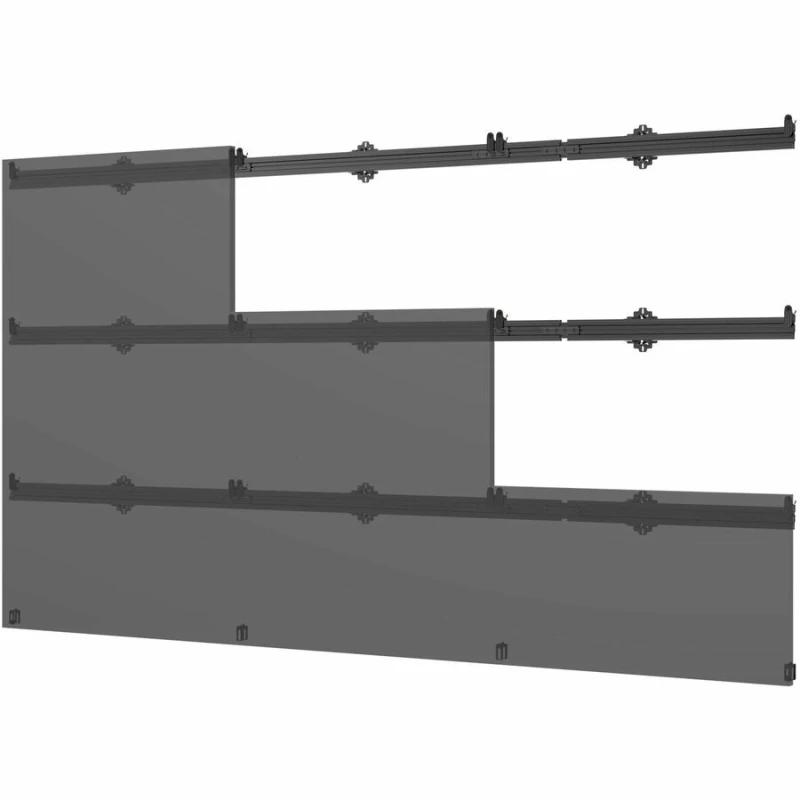 Image of Peerless LEDUNVL-3X3 signage display mount 139.7cm (55") Black