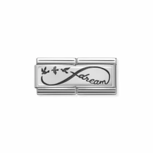 Image of Nomination Composable Classic DOUBLE ENGRAVED Steel And Jewellery