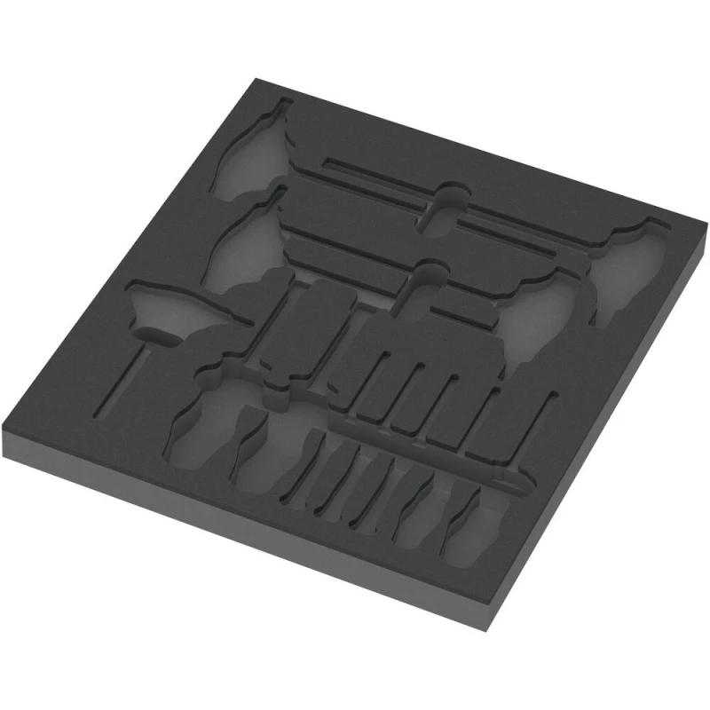 Image of Wera Empty Foam Insert Tray for 9713 Hexagon Screwdriver Set 5137313001