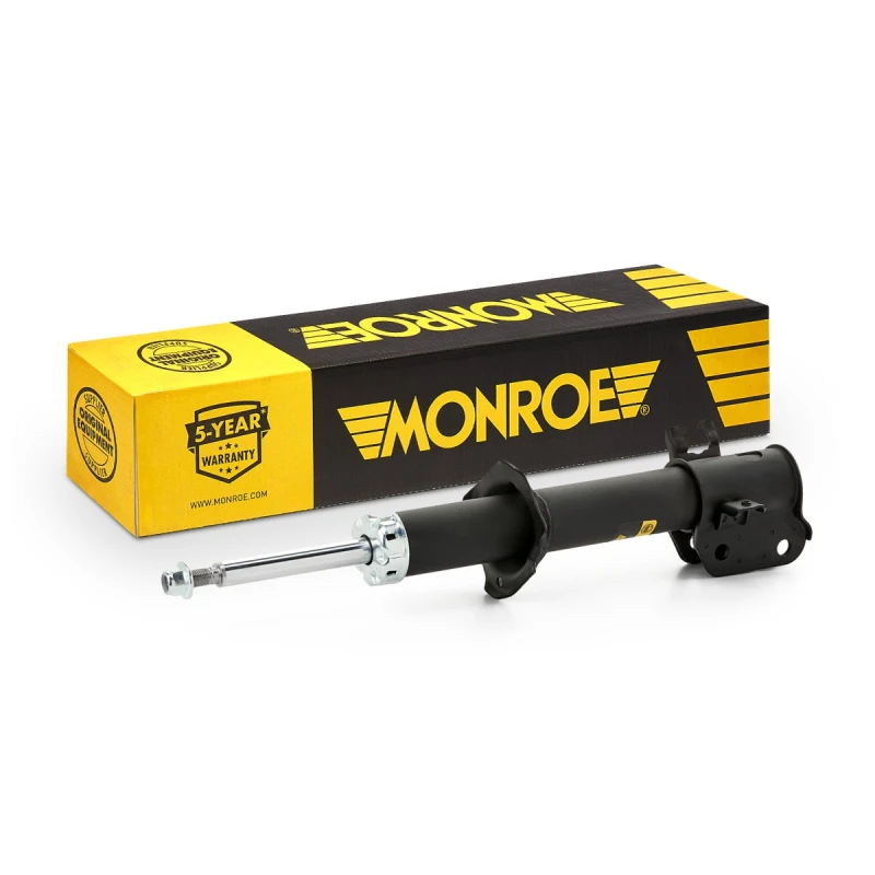 Image of MONROE 15063 Shock absorber MONROE Original (Gas Technology) Gas Pressure, Twin-Tube, Suspension Strut, Bottom Clamp Shock Absorber (854)