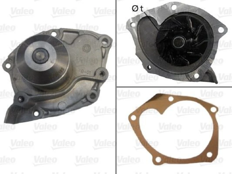 Image of Water pump VALEO 506725