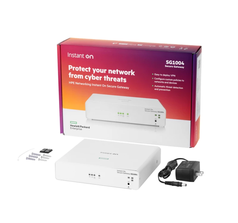 Image of HPE Networking Instant On Secure SG1004 gateway/controller 10. 100. 10