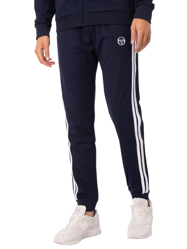 Image of Debenhams Debenhams Men Damarindo Track Pant Maritime Blue/White Size: Medium blue M Male 5059695506538
