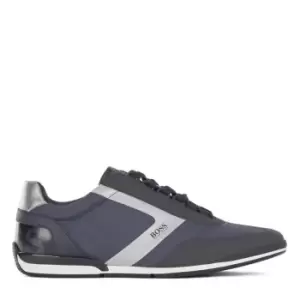 Image of Boss Boss Saturn Nylon Trainers - Blue