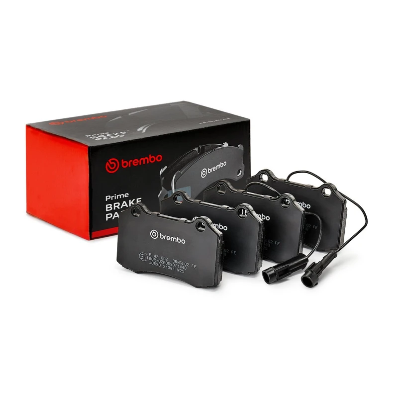 Image of BREMBO Brake pad set BREMBO P 48 002