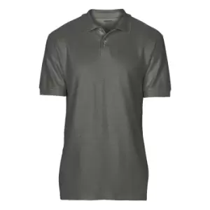 Gildan Softstyle Mens Short Sleeve Double Pique Polo Shirt (XL) (Charcoal)