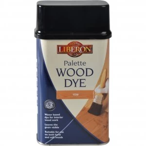 image of Liberon Palette Wood Dye Yew 500ml