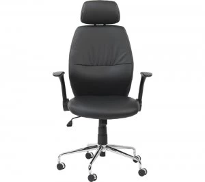 Image of Alphason Parker AOC3223-PU-BK Faux Leather Tilting Chair