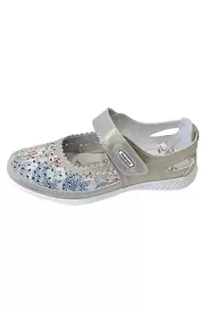 Image of Touch Fastening EEE Fit Suede Shoes