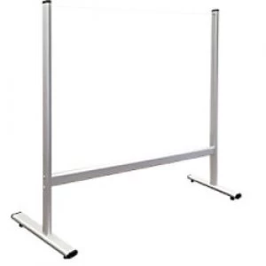 Image of Franken Counter and Desk Sneeze Guard Tempered Glass Transparent 60 x 65 cm