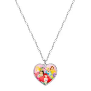 image of Disney Princess Childrens Heart Pendant Necklace