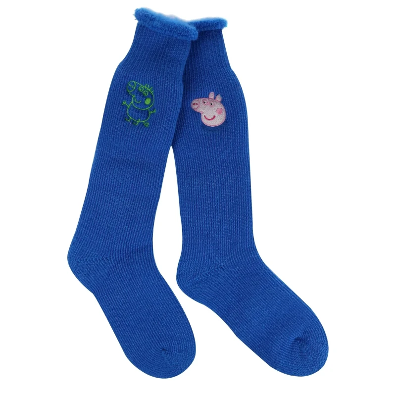Image of Regatta Kids2pk Walking Socks Blue/George unisex UK 3-5.5
