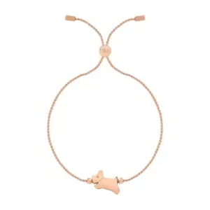 image of Radley Twist Chain Jumping Dog Friendship Bracelet