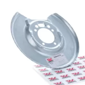 Image of VAN WEZEL Brake Disc Back Plate 5994373 Rear Brake Disc Back Protection Plate,Rear Brake Disc Cover Plate VOLVO,940 II Kombi (945),940 Kombi (945)