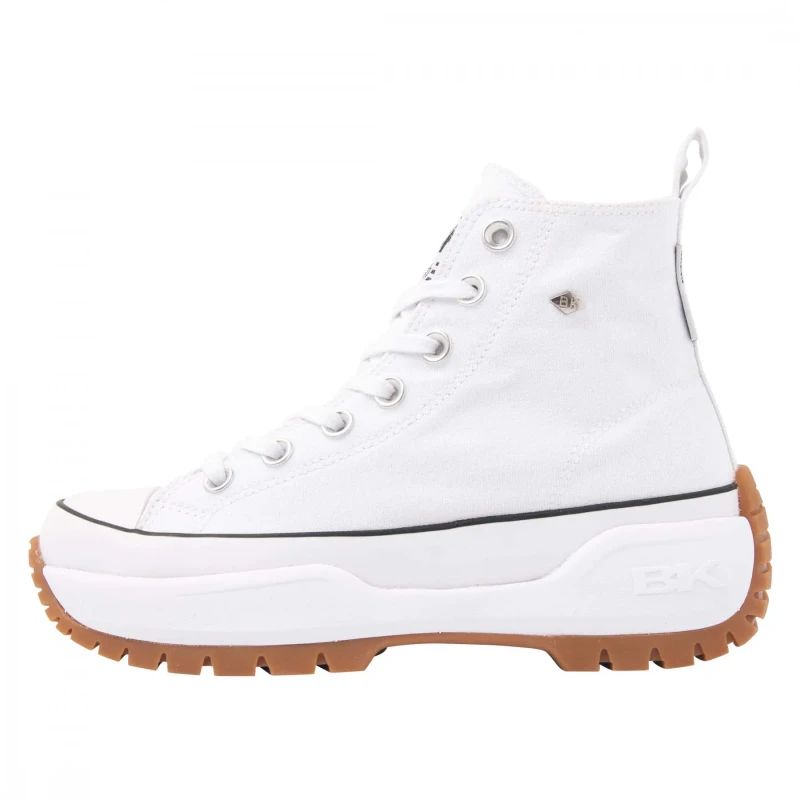 Image of british knights Womens Trainers British Knights Kaya Mid Fly Blanc Female 37