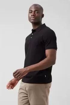 image of Waffle Pocket Polo Shirt