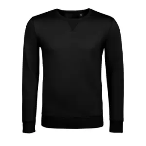 Image of Sols Unisex Adults Sully Sweatshirt (L) (Black)