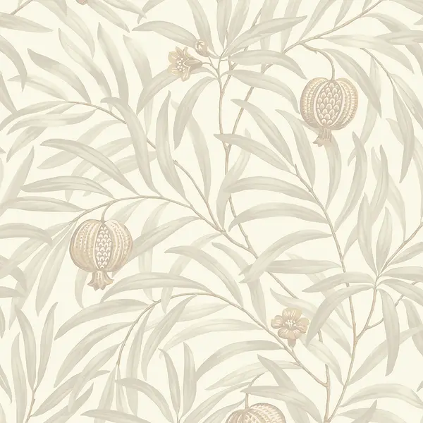 image of Belgravia Decor Pomegranate Cream Wallpaper