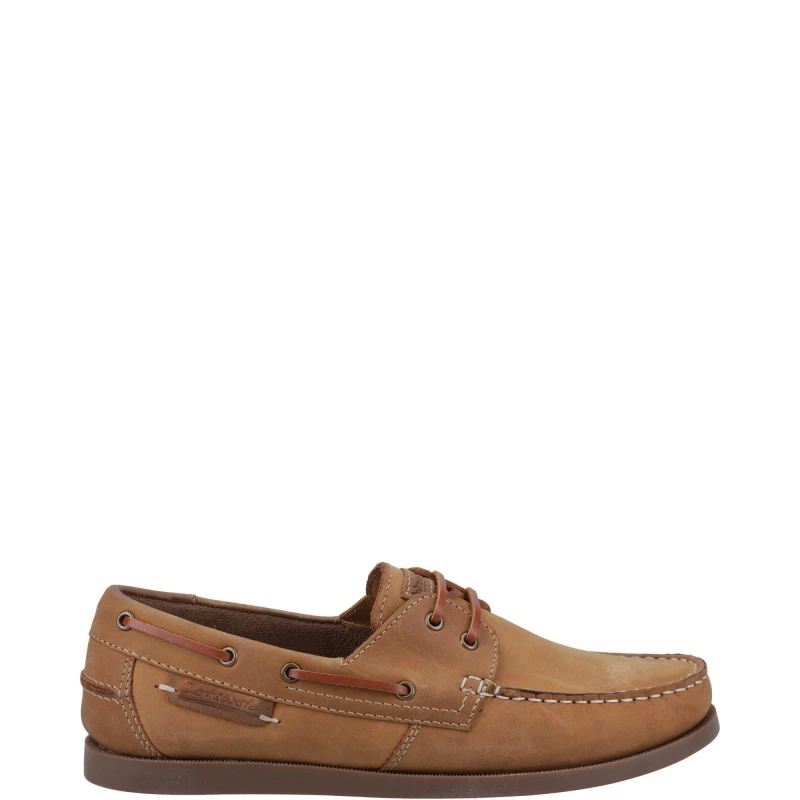 Image of Cotswold 'Bartrim' Classic Slip On Shoes Camel male