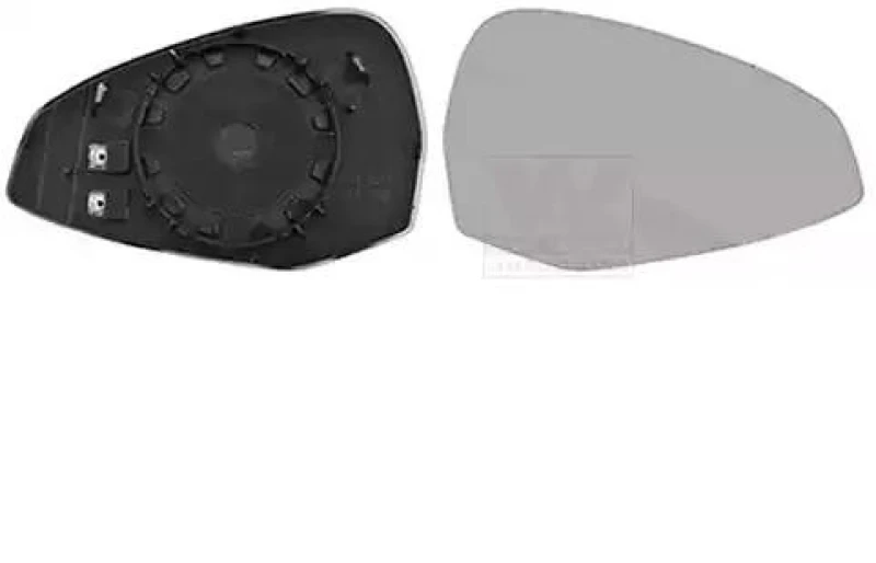 Image of VAN WEZEL 0346836 Wing Mirror Glass * HAGUS * Right Mirror Glass,outside mirror (1914)