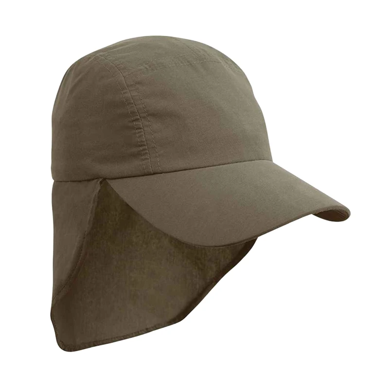 Image of Result Womens Legionnaires Cap in Dark Olive Dark Olive Female One Size