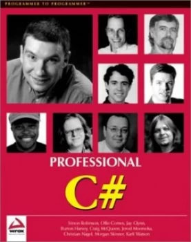 Image of Professional C Hash by Simon Robinson Paperback