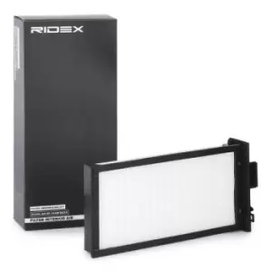 Image of RIDEX Pollen filter 424I0214 Filter, interior air,Cabin filter CITROEN,C5 III Kombi (RW_),C5 III (RD_),C5 II Break (RE_),C5 I (DC_),C5 I Break (DE_)