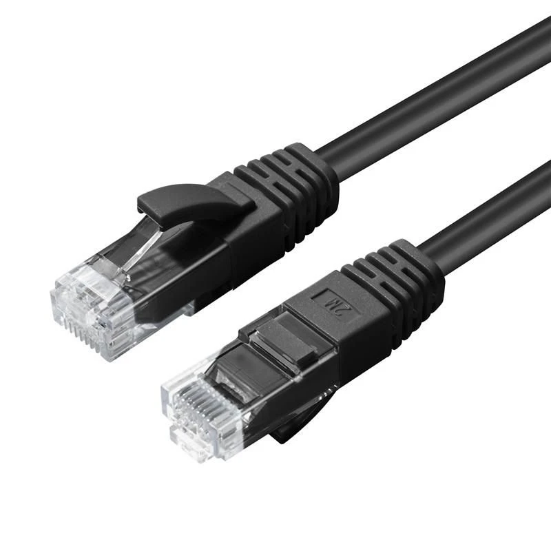 Image of Microconnect UTP610S networking cable Black 10 m Cat6 U/UTP (UTP)