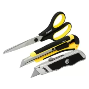 Image of Rolson 3 Piece Cutting Tool Set