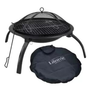 Image of Lifestyle Kaida Foldable Firepit - Garden & Outdoor
