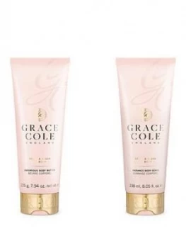 image of Grace Cole Body Butter And Scrub Duo