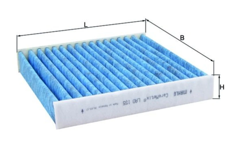 Image of Pollen filter MAHLE LAO 155