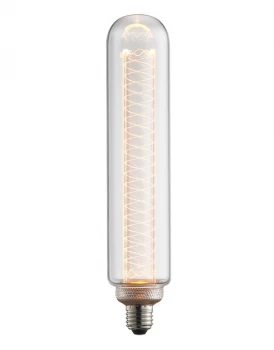 Image of Accessory Clear Glass & Brass Effect Plate 1 Light IP20 - E27