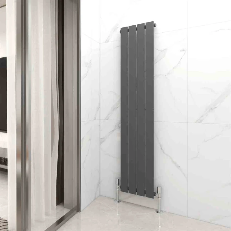 Image of MCC Direct Designer Flat Panel Single Radiator 1600x272 Anthracite Grey