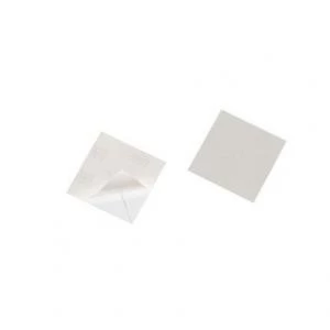 Image of Durable CORNERFIX Triangular Corner Pocket 75x75mm Transparent Pack of