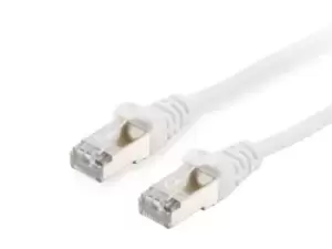 Image of Equip Cat.6 S/FTP Patch Cable, 3.0m, White