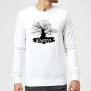 Image of Harry Potter Always Tree Sweatshirt - White - L