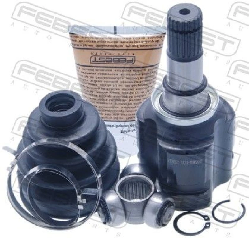 Image of FEBEST 0111-NHW20RH Joint, drive shaft transmission sided Joint,drive shaft (236)