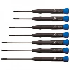 image of C.K. Electrical & precision engineering Screwdriver set 7 Piece TORX socket