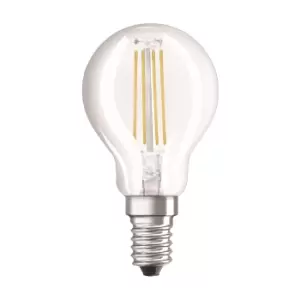 Image of Osram 4W Parathom Clear LED Golf Ball E14/SES Cool White - 112483-435209