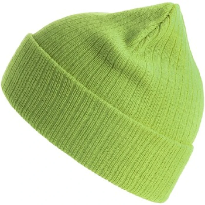 Image of Atlantis Atlantis Men Rio Ribbed Beanie in Bright Green Bright Green One Size Male 5063470815258